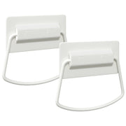 Maniglie per Armadi 2 pz Bianco 85 x 45 mm Metallo CFW9813284