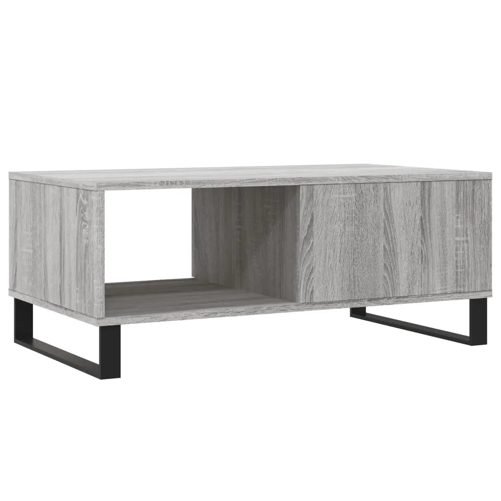 Tavolino salotto | Tavolino da caff¨¨ | Tavolino da Soggiorno Grigio Sonoma 90x50x36,5 cm Legno Multistrato