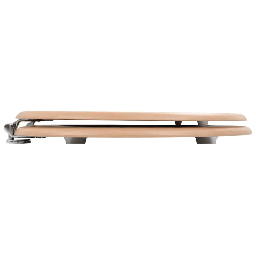 Tavolette WC con Coperchi 2 pz in MDF Design Bamb¨´ CFW9342948
