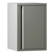 Mobiletto portaoggetti da parete 50 x 33 x 35 cm acciaio grigio 03_0008888