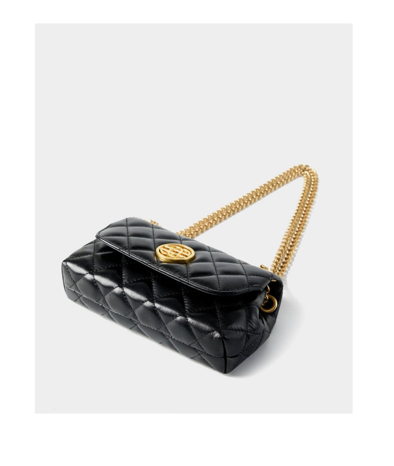 Borsa a tracolla da donna in vera pelle, borsa a spalla, borsa a mano, borsa da viaggio, nera