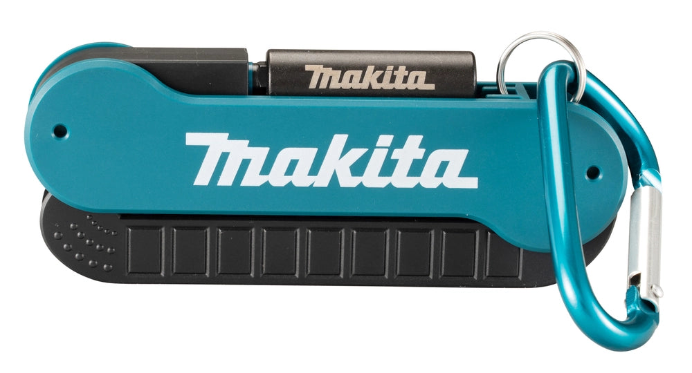 Set Inserti Makita E-12005 Impact Black 10 Pezzi 25 mm Attacco 1/4" Hex con Portainserti Magnetico