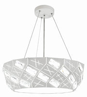 Lampadario Candellux Glance 31-59154 bianco 4xG9 36cm