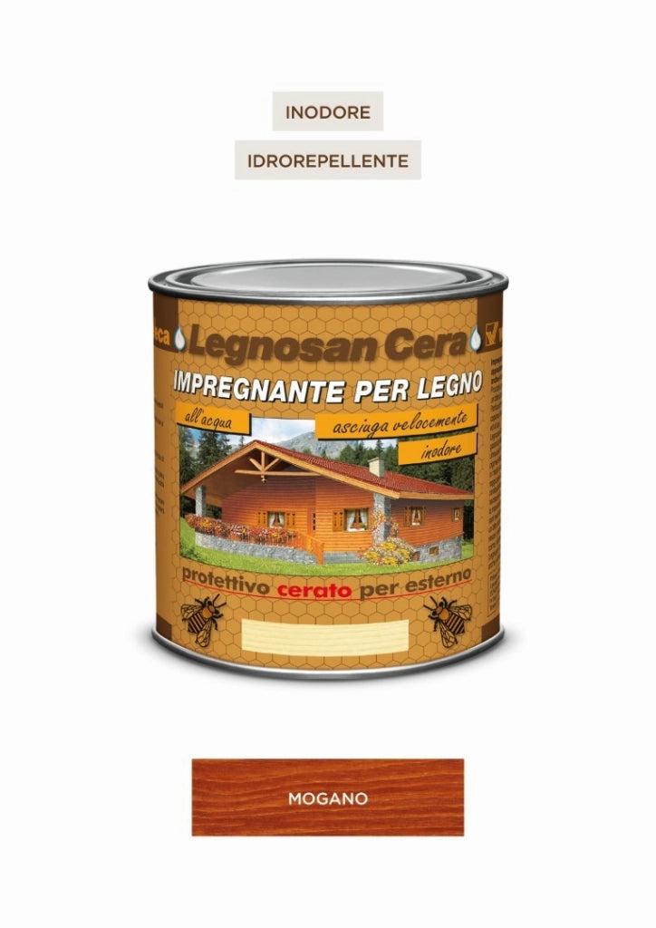 Legnosan Cera Mogano Ml 750 Veleca - Veleca