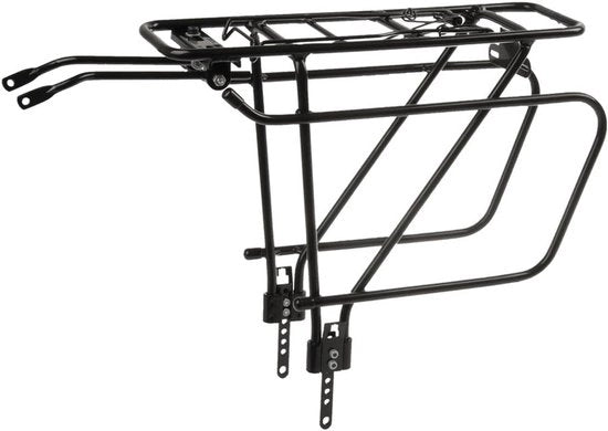 Porta bagagli estensore - Accessori bicicletta - Allargamento porta bagagli - Porta bagagli per bicicletta - Accessori bicicletta - Dimensione extra - Porta bagagli elettrico - Borse per bicicletta - Spese - Vacanza - Bicicletta elettrica