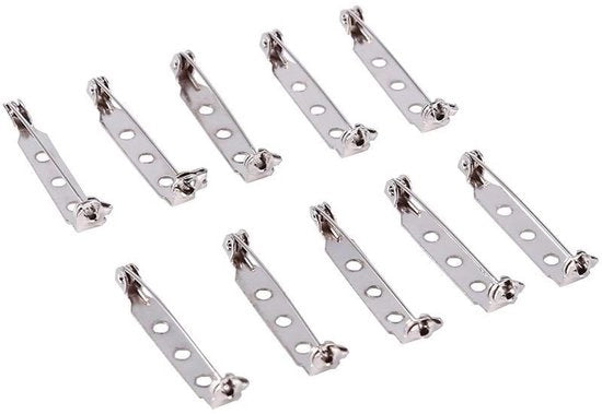 Punti di sicurezza 50 pezzi - Spille di sicurezza - Manutenzione - Sicurezza per bambini - Ferro - 20/25/32/38mm - Spilla di sicurezza