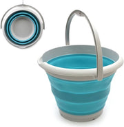 Emiciclo da 10 litri - blu lucido - per campeggio e uso all'aperto