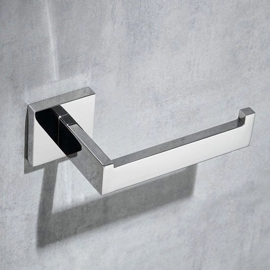 Supporto per carta igienica da parete in inox SUS304 con finitura lucida a specchio