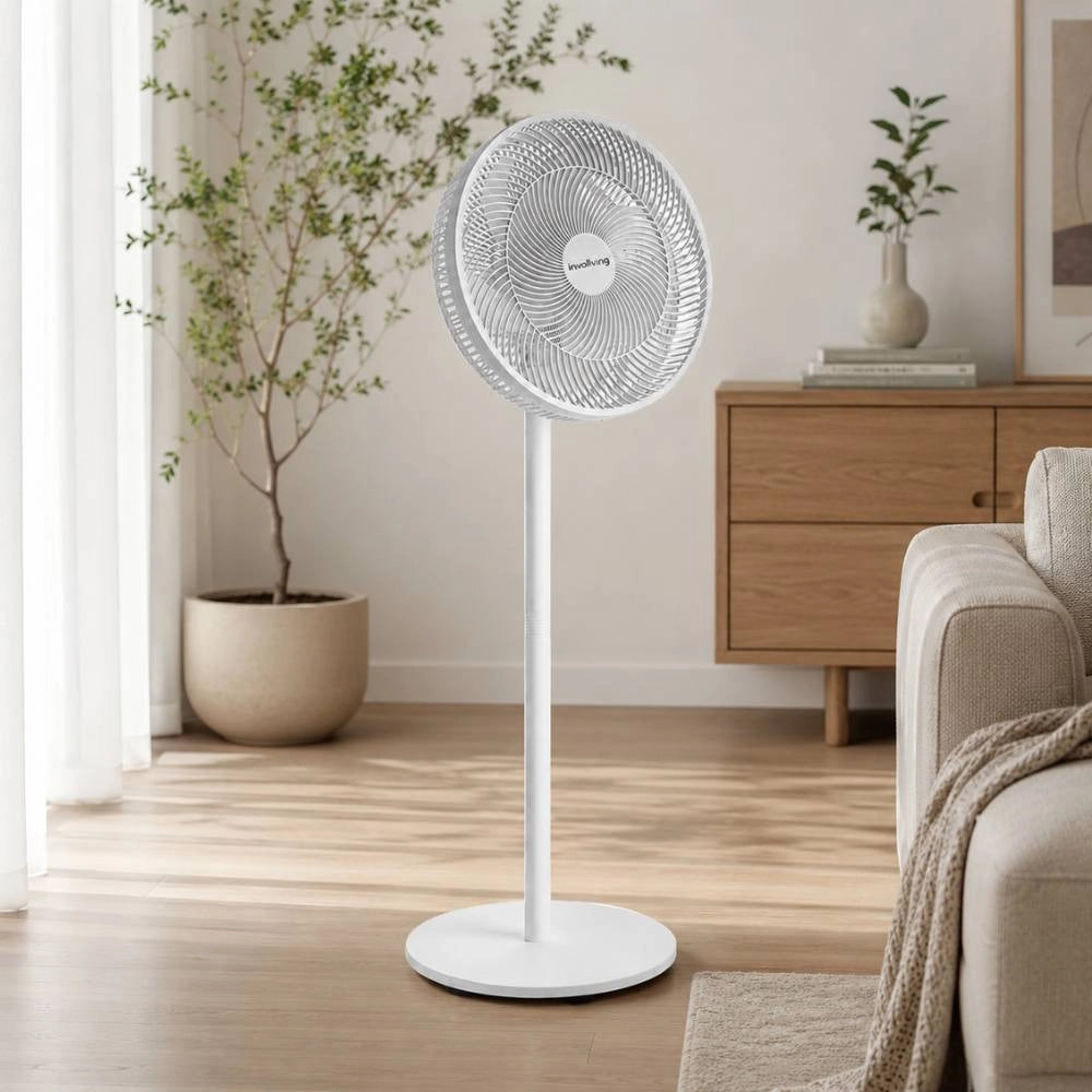 Ventilatore a piantana slim da 40 cm 45w con tre velocità