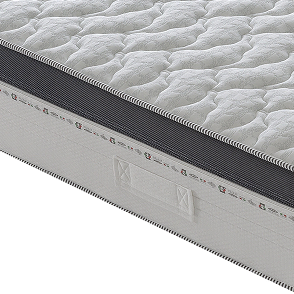 Materasso Piazza e Mezza 140x190 a molle insacchettate e memory foam  13 zone di comfort  Alto 27 cm