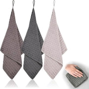 Set di asciugamani per caffè Microvezeldoekjes - 3 pezzi - 30x30 cm - Asciugamani per caffè - Pulizia igienica - Risultato senza strisce - Asciugamani per la pulizia