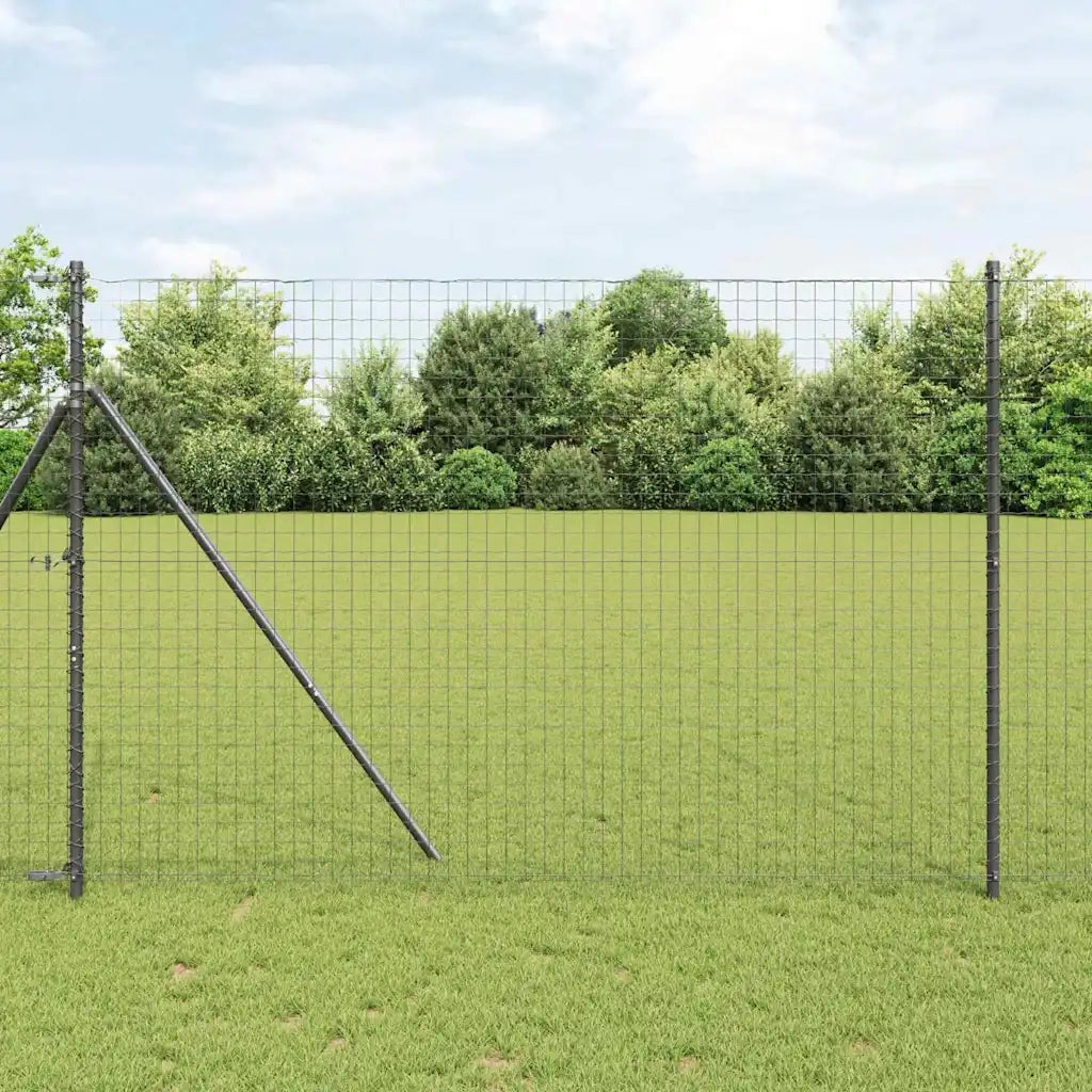 Palo della recinzione 52 pz Grigio 3,2 x 3,2 x 200 cm CFW1502441