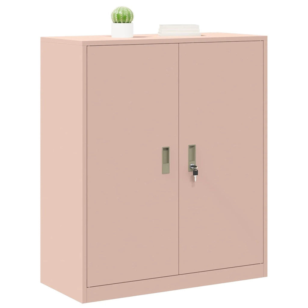 Armadio Rosa 90 x 40 x 105 cm Acciaio CFW5240350
