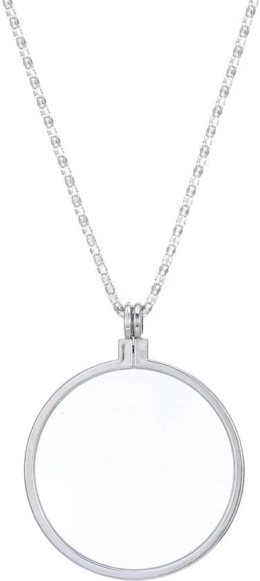 Vergrootglas 5X con Catenella - Vergrootglas per Adulti - Vergrootglas con Lente in Vetro - Regalo Pensato - 90 cm Catenella - Adatto per Leggere e Artigianato - Monoculare