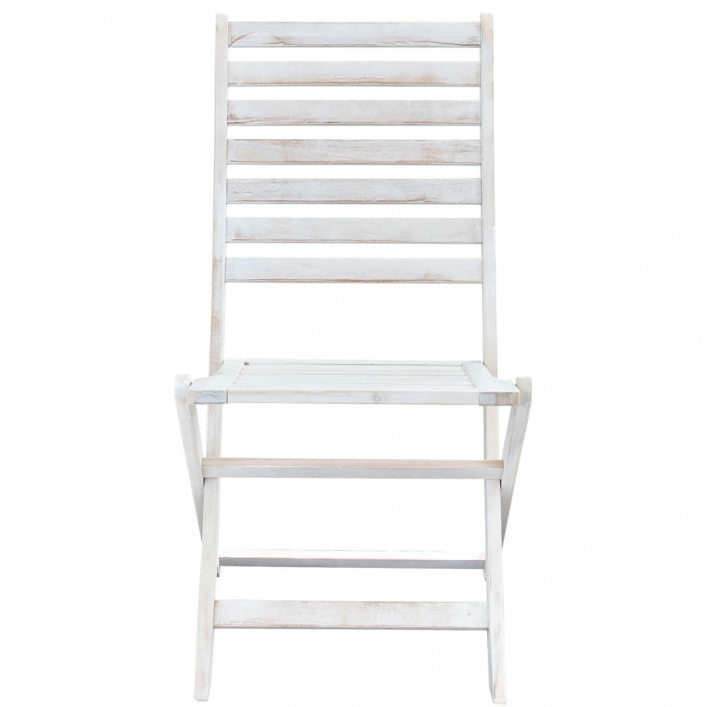 Sedia Serena 46x57x91 h cm in Legno Bianco