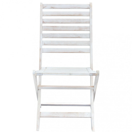 Sedia Serena 46x57x91 h cm in Legno Bianco