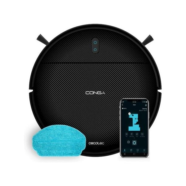 Robot lava pavimenti cecotec a01 eu01 114725 conga m10 black