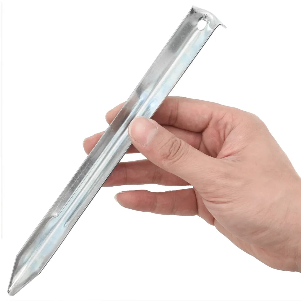 Picchetti per Tenda 24 pz 22 cm Ã˜20 mm in Acciaio Zincato