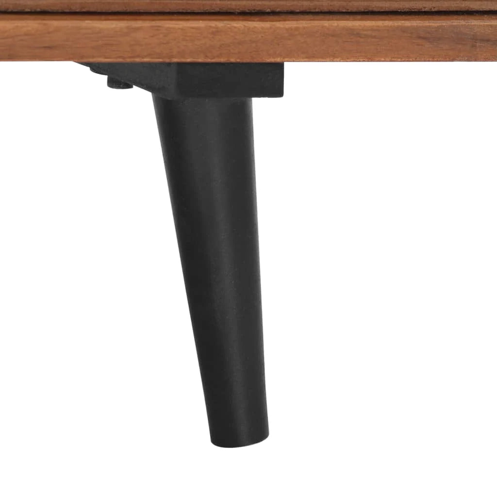 Pratico mobile porta TV/credenza di design 140 cm legno massello di acacia 2502074