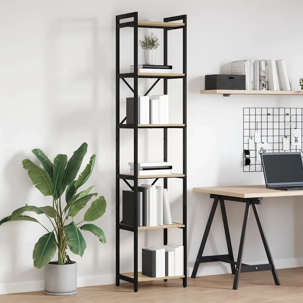 Libreria Rovere Sonoma 40 x 30 x 189,5 cm Legno multistrato 868348