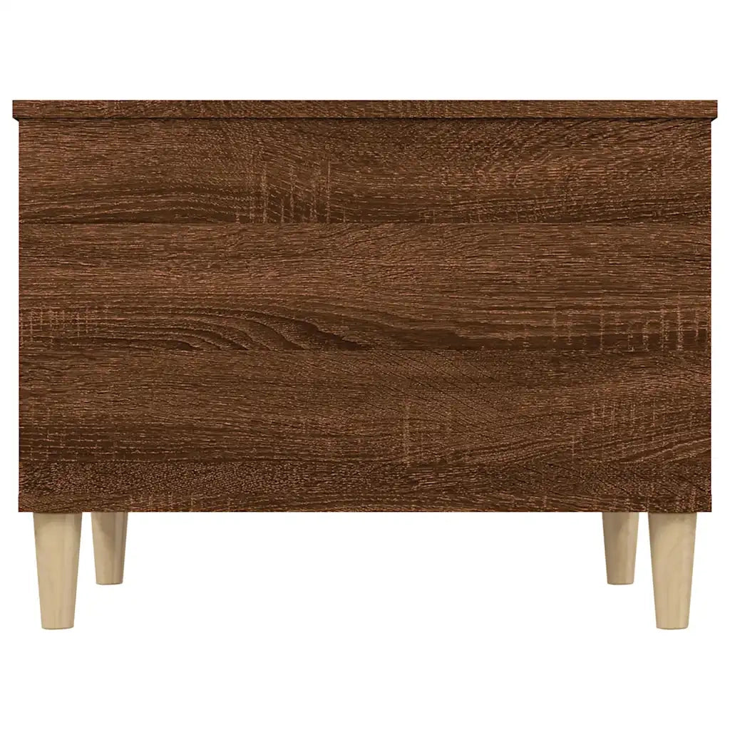 Tavolino salotto | Tavolino da caff¨¨ | Tavolino da Soggiorno Rovere Marrone 60x44,5x45 cm Legno Multistrato