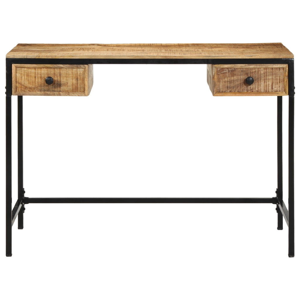 Scrivania 105x50x75 cm Legno Massello di Mango
