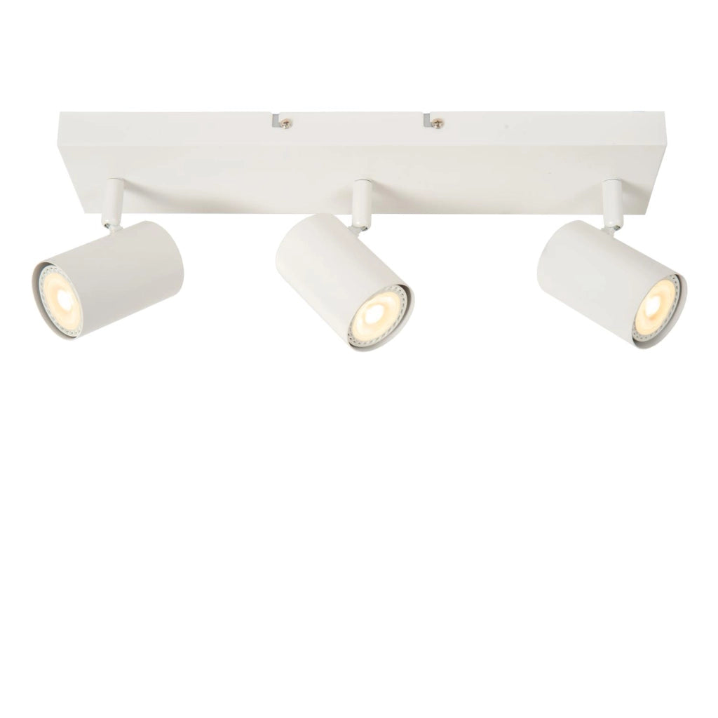 Faretto soffitto AMIGO 3xGU10 bianco metallo Lucide