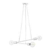 Sospensione Boomerang bianco