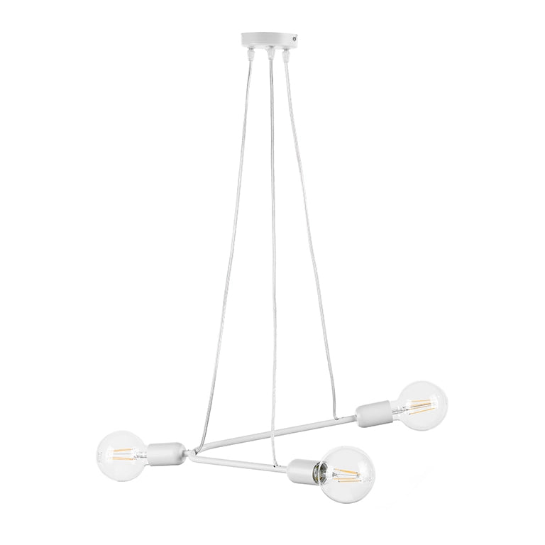 Sospensione Boomerang bianco