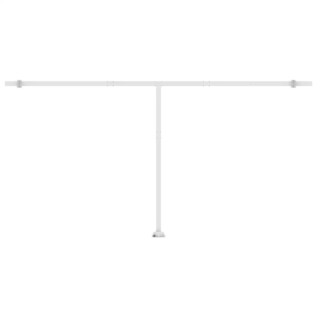 Tenda da Sole Autoportante Manuale 600x300cm Arancione Marrone 3069600