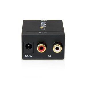 Startech.com convertitore audio da coassiale digitale spdif o ottico toslink a rca stereo - SPDIF2AA