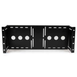 Startech.com staffa di montaggio universale per monitor lcd vesa per rack 19'' o armadi - RKLCDBK