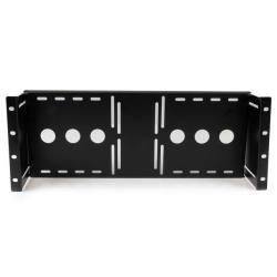 Startech.com staffa di montaggio universale per monitor lcd vesa per rack 19'' o armadi - RKLCDBK