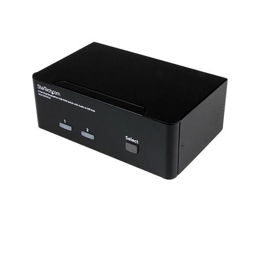 Startech.com switch kvm usb doppio displayport 2 porte con audio e hub usb 2.0 - SV231DPDDUA