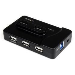 Startech.com hub combo usb 3.0/2.0 a 6 porte con porta di caricamento - ST7320USBC