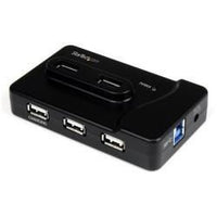 Startech.com hub combo usb 3.0/2.0 a 6 porte con porta di caricamento - ST7320USBC