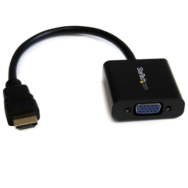 Startech.com adattatore hdmi a vga - convertitore hdmi a vga per portatili desktop/laptop/ultrabook - 1920 x 1080 - HD2VGAE2