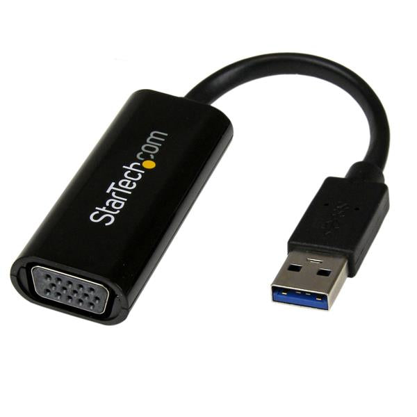 Startech.com adattatore scheda video esterna multimonitor usb 3.0 slim a vga – 1920x1200/1080p - USB32VGAES