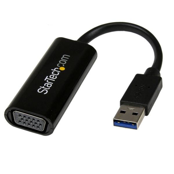 Startech.com adattatore scheda video esterna multimonitor usb 3.0 slim a vga – 1920x1200/1080p - USB32VGAES