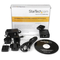 Startech.com server di rete per stampante ethernet 10/100 mbps con porta usb 2.0 - PM1115U2
