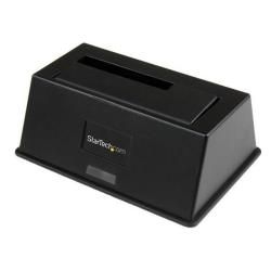 Startech.com docking station per hard disk a singolo slot - dock usb 3.0 (5 gbps) per hard drive hdd/ssd - dock station per disco rigido esterno sata i/ii/iii da 2,5/3,5" con carica dall'alto - SDOCKU33BV