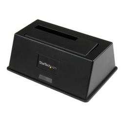 Startech.com docking station per hard disk a singolo slot - dock usb 3.0 (5 gbps) per hard drive hdd/ssd - dock station per disco rigido esterno sata i/ii/iii da 2,5/3,5" con carica dall'alto - SDOCKU33BV