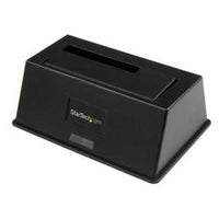 Startech.com docking station per hard disk a singolo slot - dock usb 3.0 (5 gbps) per hard drive hdd/ssd - dock station per disco rigido esterno sata i/ii/iii da 2,5/3,5" con carica dall'alto - SDOCKU33BV