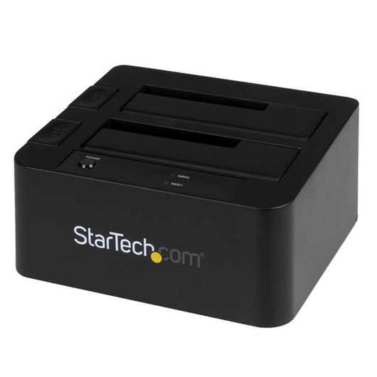 Startech.com docking station usb 3.0 per doppio hard disk sata / esata ssd da 2,5"/3,5" con uasp - SDOCK2U33EB