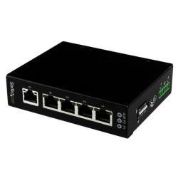 Startech.com switch di rete commutatore industriale gigabit ethernet a 5 porte non gestito - guide din / montabile a parete - IES51000