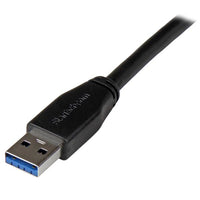 Startech.com cavo usb 3.0 attivo usb-a a usb-b - usb 3.1 gen 1 (5 gbps) da 10m - USB3SAB10M