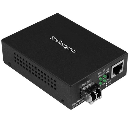 Startech.com convertitore multimediale compatto gigabit ethernet a fibra multimodale - 850 nm lc - 550 m - MCM1110MMLC