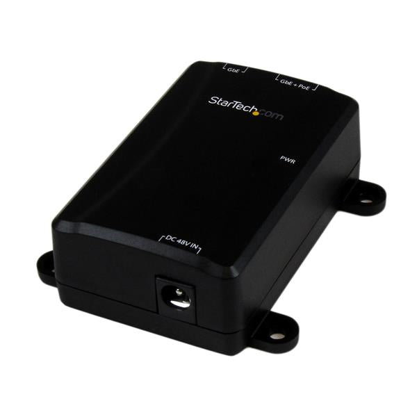 Startech.com iniettore gigabit poe+ ad 1 porta - 802.3at e 802.3af - POEINJ1GW