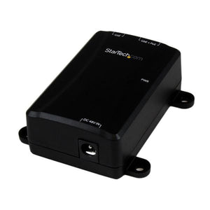 Startech.com iniettore gigabit poe+ ad 1 porta - 802.3at e 802.3af - POEINJ1GW
