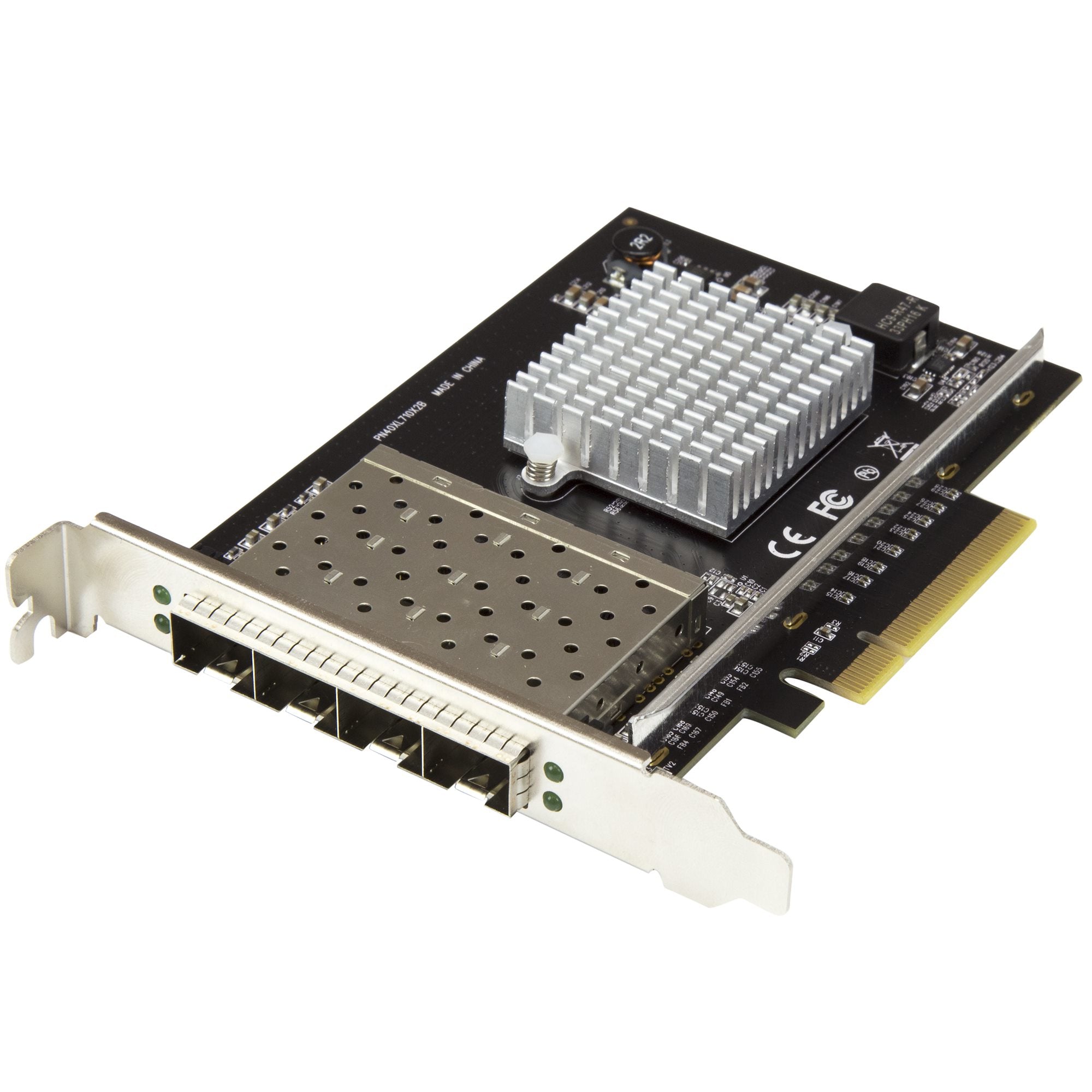 Startech.com scheda di rete per server sfp+ a quattro porte - pci express - chip intel xl710 - PEX10GSFP4I